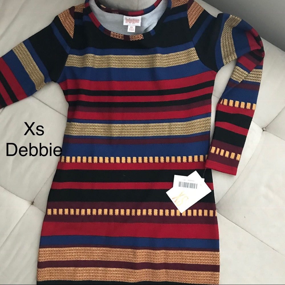 BNWT XS Debbie Bodycon dress (Lularoe)